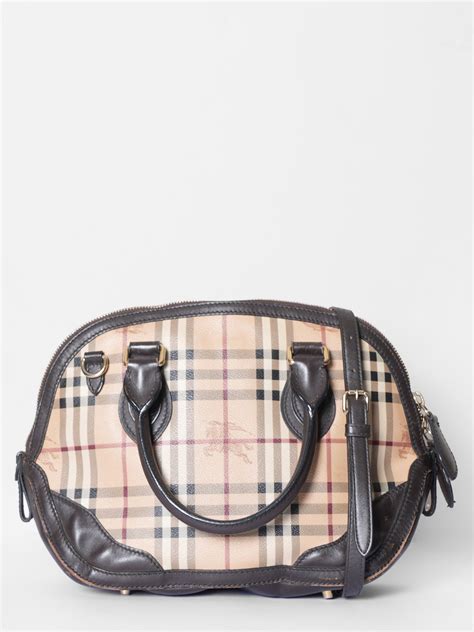 when did the burberry haymarket nova bag come out|history of Burberry prints.